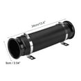 thumbnail image 2 of Dingln 76mm De 3 Pulgadas De Admisión De Aire Frío Del Coche Universal Tubo De Entrada De Conductos Flexibles Tubo De La Manguera Kit Negro, 2 of 8