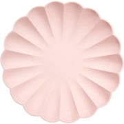Meri Meri Pink Simply Eco Large Plate, 8ct