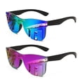 thumbnail image 1 of Gafas de Sol FEISEDY B4114 con Lente Espejado Trendy UV400 para Mujer y Hombre, 1 of 6
