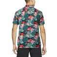 thumbnail image 2 of Hat and Beyond Men's Premium Hawaiian Flower Pattern Printed Button Shirt, 2 of 7