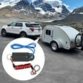 thumbnail image 2 of Trailer Brake Controller Switch Emergency Breakaway Coiled Cable For Rv Towing, 2 of 8