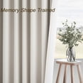 thumbnail image 4 of Cortinas Topfinel, 133 x 267 cm, lino opaco, 2 paneles, 4 of 8
