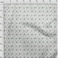 thumbnail image 4 of oneOone Velvet White Fabric Floral Craft Projects Decor Fabric Printed By The Yard 58 Inch Wide, 4 of 4