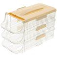 thumbnail image 1 of Refrigerator Egg Rolling Organizer Multi-layer Egg Container Transparent Egg Dispenser, 1 of 3
