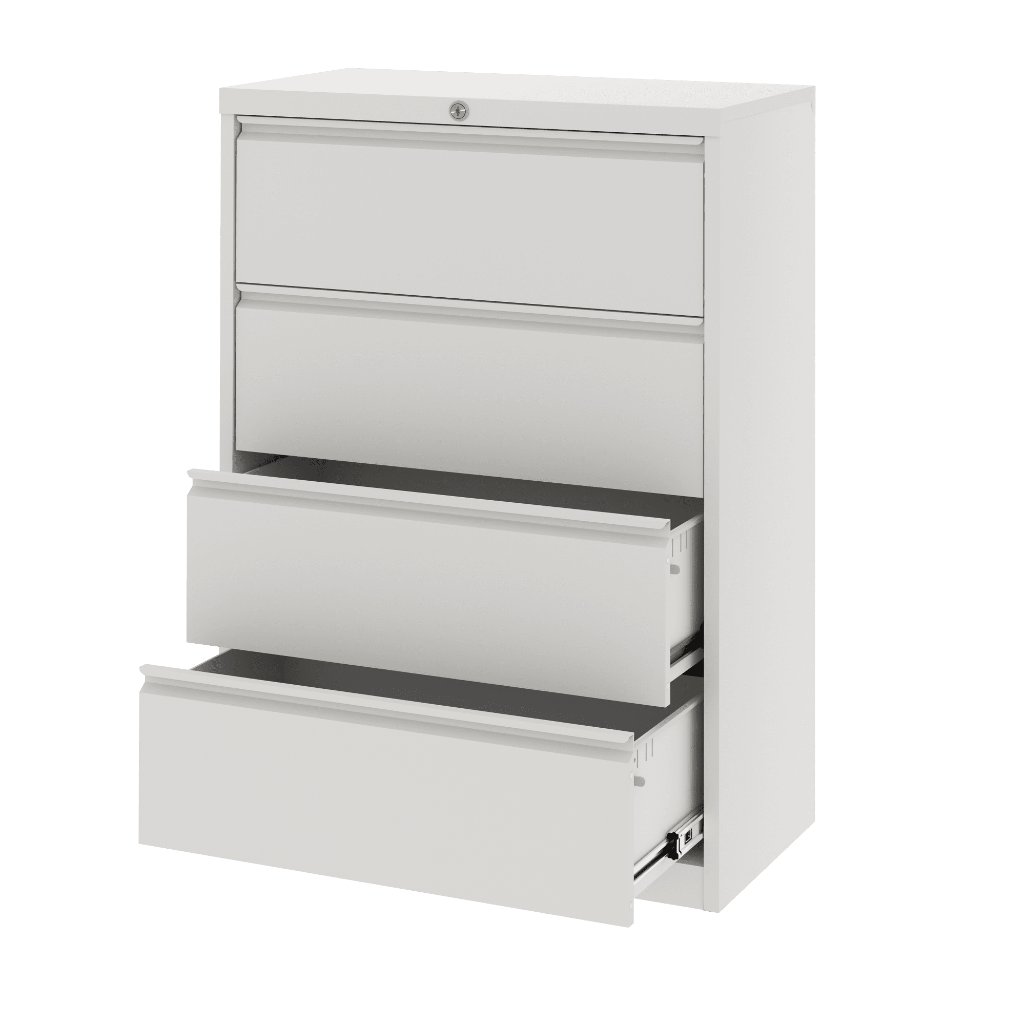 SUXXAN 4Drawer Lateral File Legal or Letter File Storage White