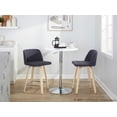 thumbnail image 3 of Toriano Counter Stools for Kitchen Counter, Counter Height Chairs, Bar Stools Set of 2, Counter Height Stools, Counter Height Chairs, Bar Stools For Kitchen Island (Blue Fabric), 3 of 6