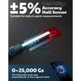 thumbnail image 2 of Medidor de gauss AEGTEST AEG-8103 DC 0-2500mT con registro de datos, 2 of 7