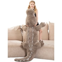 Tezituor 67" Alligator Stuffed Animal Giant Crocodile Plush Body Pillow Plush Toy