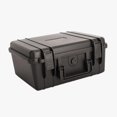 thumbnail image 1 of Almacenamiento de la caja de herramientas, una pequeña organización, un contenedor de hardware multifuncional negro portátil estuche rígido para, 1 of 8