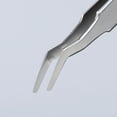 thumbnail image 3 of Knipex Stainless Steel SMD Positioning Tweezers, Angled, 4.75", 3 of 4