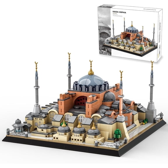 Hagia Sophia Cathedral Building Block Toy Landmark Architecture Model Kit