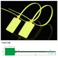 thumbnail image 2 of Pata de pollo hebilla cable atadura logo anti-falsificación pie de pollo granja avícola calcetín etiqueta de código bidimensional atadura de cable de nylon 100 piezas, 2 of 2