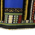 thumbnail image 3 of Cotton African Dashiki Skirt Dress Loose Fit Short Sleeve Caftan Tops , as described, 3 of 10