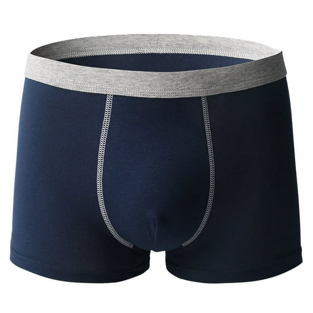 Ropa interior para hombre de gran tamaño, pantalones de algodón, transpirables y cómodos, pantalones tipo bóxer holgados a la moda para hombre gordo