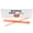 Orange, variant on Bits N Things Twist Ties for Bags | Bulk 2000 Pack with Dispenser Box | 4" Coated Wire Ties Reusable Bread (Yellow)