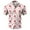 Q9-White, variant on Havenx Valentines Day Dress Shirt for Men Button Up Love Heart Print Outfits Short Sleeve Lapel Tees Slim Fit Lightweight Valentines Day Heart Clothes,Red XL