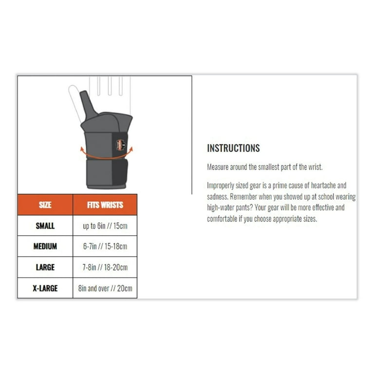 ProFlex 670 Ambidextrous Single Strap Wrist Support, Small, Fits Left Hand/Right Hand, Black, Ships in 1-3 Business Days ProFlex 670 Ambidextrous Single Strap Wrist Support, Small, Fits Left Hand/Right Hand, Black, Ships in 1-3 Business Days
