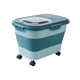 thumbnail image 5 of Contenedor de almacenamiento de comida para gatos a prueba de fugas con tapas caja de arroz grande a prueba de humedad de 10 kg Verde claro Yuyangstore Contenedor de almacenamiento, 5 of 8