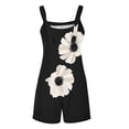thumbnail image 6 of Cavosen Workout Jumpsuits for Women Plus Size Loose Jumpsuits Camisole Short Overalls with Pocket Print Summer Holiday Rompers, 6 of 7