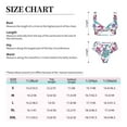 thumbnail image 4 of Kdxio Hawaiian Style Print Women's 2 Piece High Waisted Wrap Spaghetti Strap Summer Swimsuit Bikini Set-XX-Large, 4 of 7