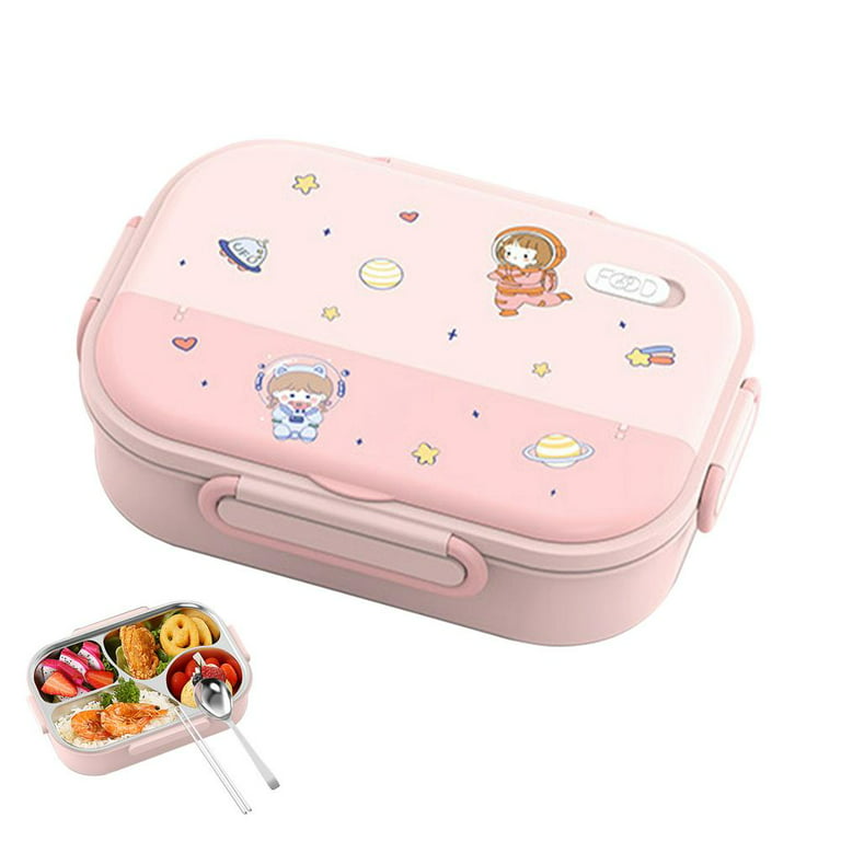 Bento Lunch Box 4 Compartment with Lid - PACK50/CTN600 (12PKT X 50'S)