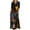 Yellow, variant on IROINNID Maxi Dress for Women and Winter Slim Long-Sleeved Long Bohemian Printed Dress Fall Dresses For,Yellow