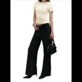 thumbnail image 2 of Camisetas de Algodón para Mujer, Cuello Redondo, Corta, Básicas, Informales, de Verano, Color Albaricoque, Talla M, 2 of 9