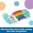 thumbnail image 4 of Learning Resources Rainbow Sorting Set , Fine Motor, Sorting, Patterning Skills, Ages 3 +, 4 of 6
