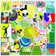 thumbnail image 1 of Calcomanías impermeables para tenis con grafiti, 50 unidades/lote, 1 of 3