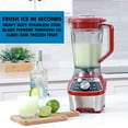 thumbnail image 4 of Kenmore 64 oz Stand Blender, 1200W, Smoothie and Ice Crush Modes, Red, 4 of 5