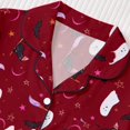 thumbnail image 5 of Elegyee Toddler Girls 2 Piece Halloween Pajama Sets Button Down Shirt Shorts, Size 3-4, 5 of 8