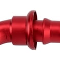 thumbnail image 1 of Gorgeri AN10 recto 45 90 180 grados Push On Twist Lock aceite Gas combustible línea manguera extremo macho montaje aleación de aluminio azul y rojo ANGGREK Otros, 1 of 8