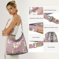 thumbnail image 5 of Llama Pattern Travel Sling Bag - Versatile Crossbody Purse with Adjustable Strap for Women, 5 of 5