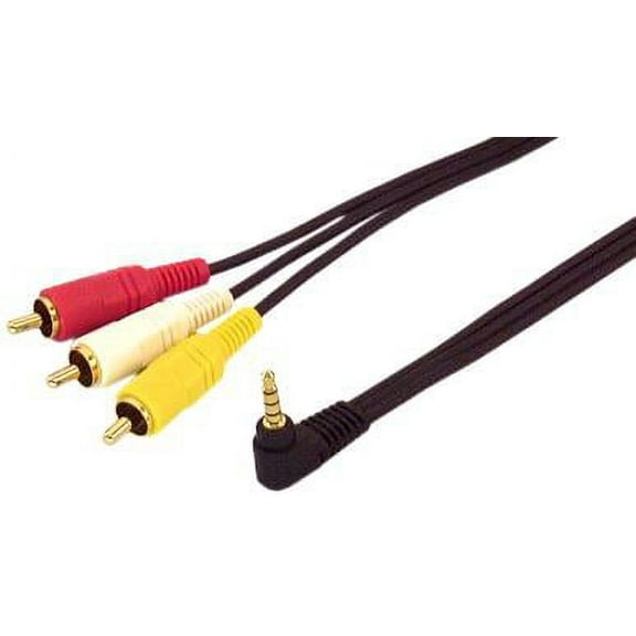 IEC M7414-12 3.5mm Video & Audio Camcorder / Sony Notebook Cable 12'