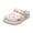 Beige, variant on GobdXE Unisex Kids Contrast Heel Strap Classic EVA Clogs Waterproof Garden Slippers Color:Black,Size:6-12 Months