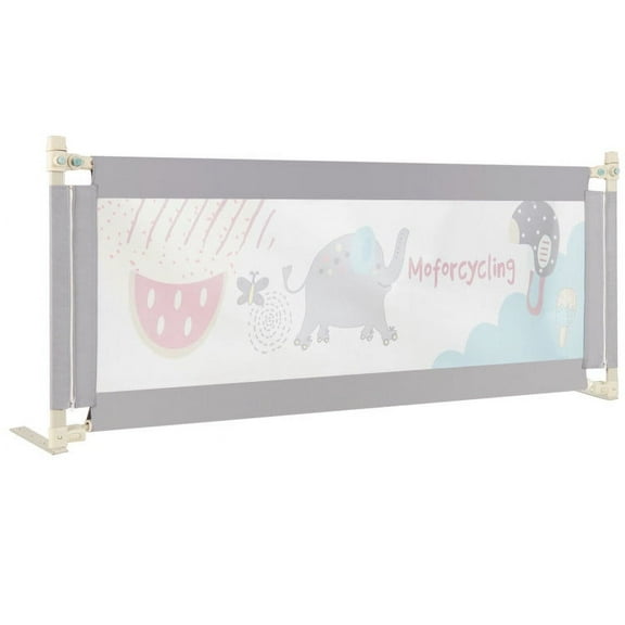 Topcobe Vertical Lifting Baby Bed Rail with Lock, Bed Rails for Toddlers-L