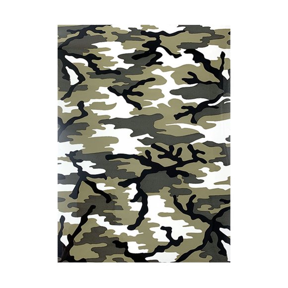 YZHM Camouflage Heat Transfer Film Heat Transfer Vinyl Clothing DIY Printing
