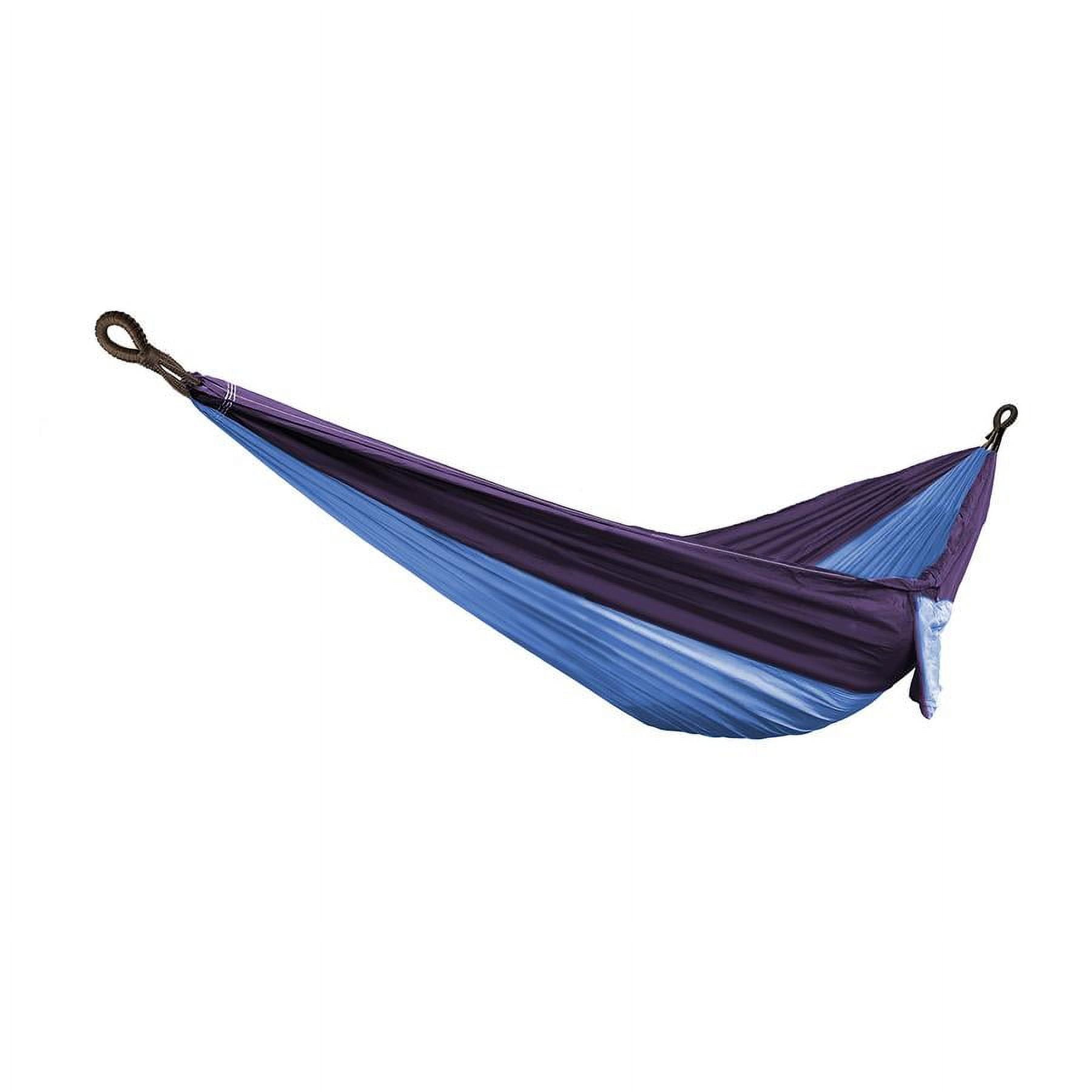 Bliss Hammocks Portable Travel Camping Hammock in a Bag W/ Adjustable Tree Straps, 54-inch Wide, 350 lb. Capacity (Royal Bliss)