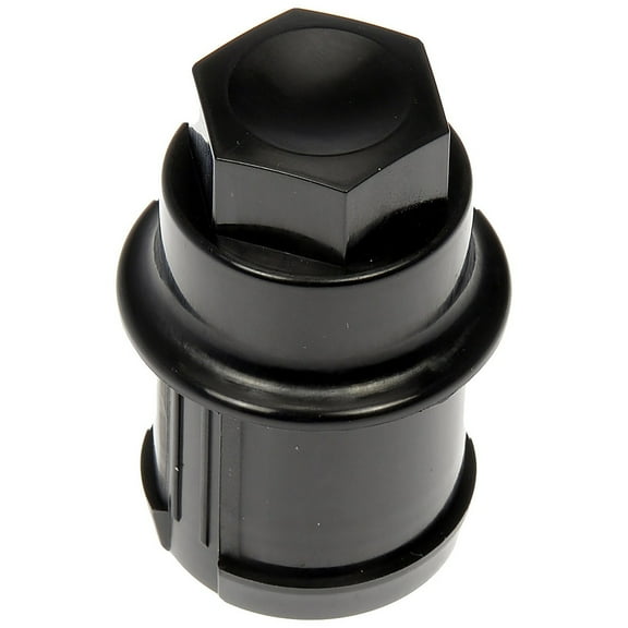Dorman 611-948 Wheel Fastener Cover for Specific Chevrolet / GMC Models, Black (Pack of 10)