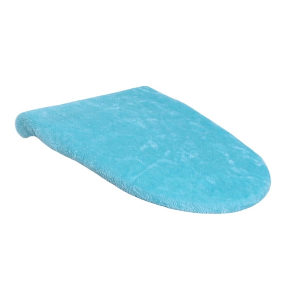 Tapa de inodoro para baño, protector de asiento de baño, fácil instalación, ligera. verde