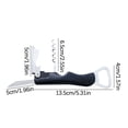 thumbnail image 3 of Wine Opener, Bottle Opener, Versátil, Opener para Vinos y Botellas, para Hogar, Accionable, Portátil, Metal, Base de Madera, para Sala de Estar, 3 of 8