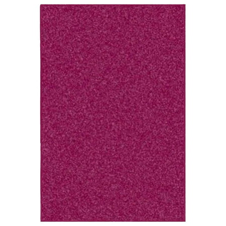 Color World Collection Way Kids Favourite Area Rugs Cranberry -