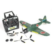 طائرة Rage RC A1306 Mitsubishi A6M Zero Micro RTF مزودة بنظام PASS (برنامج ثبات مساعدة الطيار)