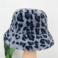 thumbnail image 1 of Sombrero de pescador reversible para mujeres y hombres, plegable, con estampado de leopardo y guepardo, para niñas y niños, 1 of 7