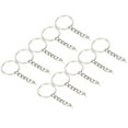 thumbnail image 3 of Key Ring, Alloy Key Chain Diy Accessory Excellent Alloy Material  For Fashion Accessories For Girlfriend Gift For Love Gift For Girls Accessories Silver,Gold, 3 of 8