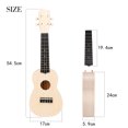 thumbnail image 4 of Juego de ukulele semiterminado de 21 pulgadas, kit de ukulele para pintar, kit de ukulele sin terminar., 4 of 6