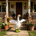 thumbnail image 2 of AuroraX Porch Goose Outfits 23" 19" Porch Goose Clothes Set Goose Wing Yard Funny Wing Lawn Garden Decor Porch Goose Accessories White, 2 of 6