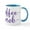 White/Blue Inside, variant on CafePress - Coffee Snob - 11 oz Ceramic Mug - Novelty Coffee Tea Cup