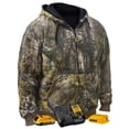 thumbnail image 3 of Sudadera con capucha térmica DEWALT DCHJ074D1-XL Realtree Xtra Camouflage XL, 3 of 8