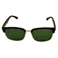thumbnail image 3 of Kenneth Cole Reaction Dark Havana Mens Square Plastic Sunglass, KC1433. 52N, 3 of 5